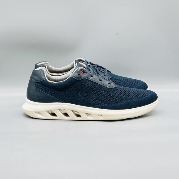 Johnston & Murphy Shoes Mens 12 Blue Knit Mesh Smart Degree Sneakers Comfort main image 7